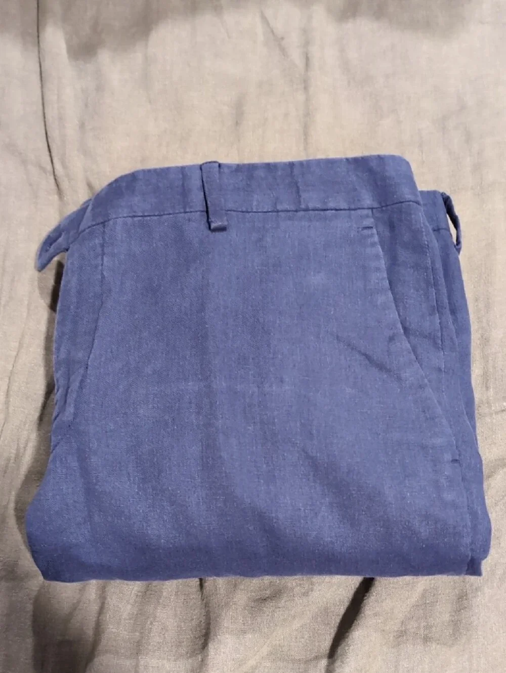 Men's Navy Dress Pants — Modern Slim Fit
